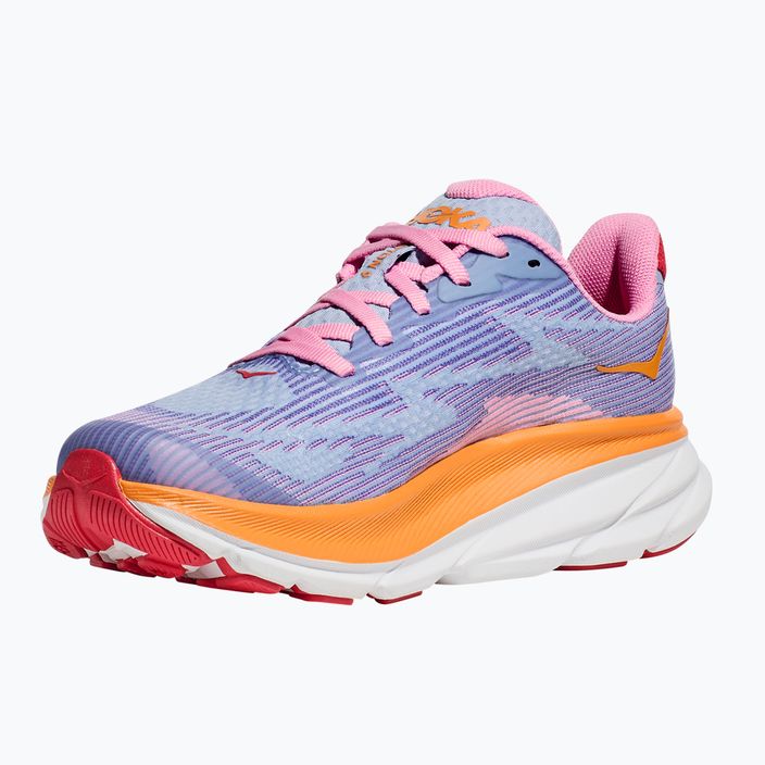 Детски обувки за бягане HOKA Clifton 9 peony/mirage 12