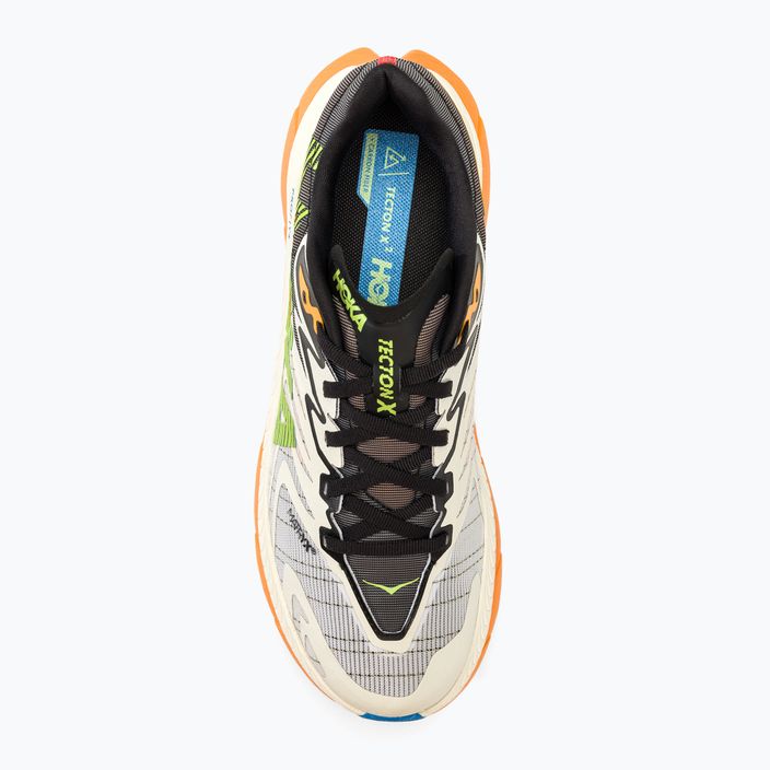 Мъжки обувки за бягане HOKA Tecton X 2 white/solar flare 5