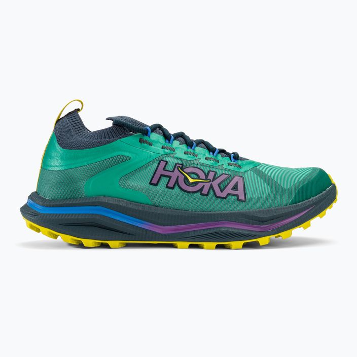 Дамски обувки за бягане HOKA Zinal 2 tech green/strata 2