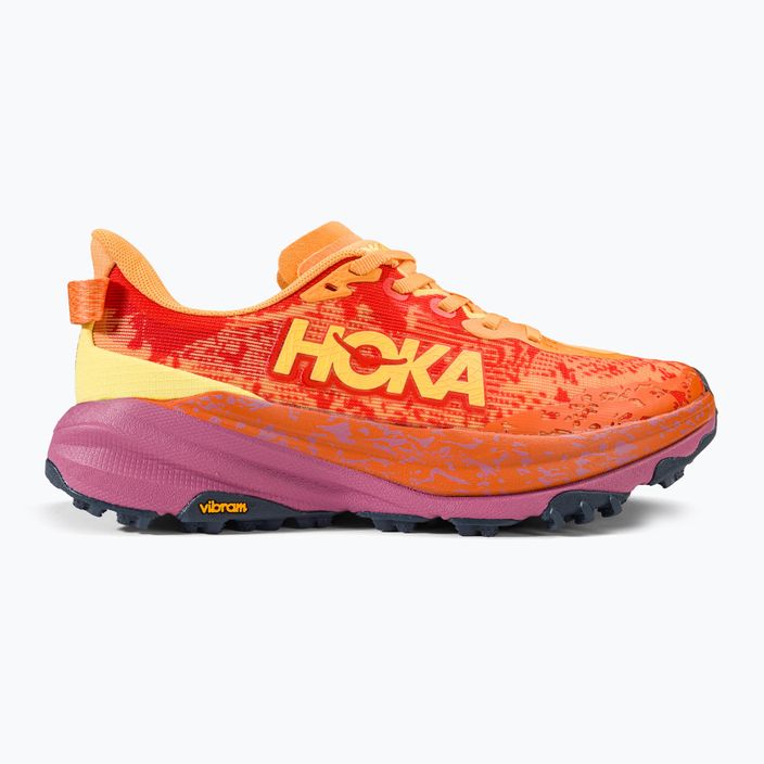 Дамски обувки за бягане HOKA Speedgoat 6 sherbet/beet root 3