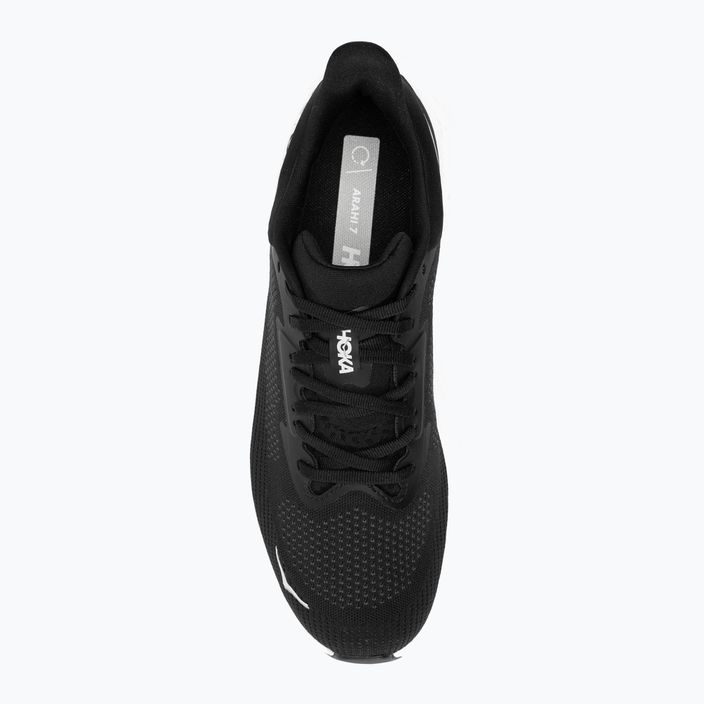 Мъжки обувки за бягане HOKA Arahi 7 black/white 5