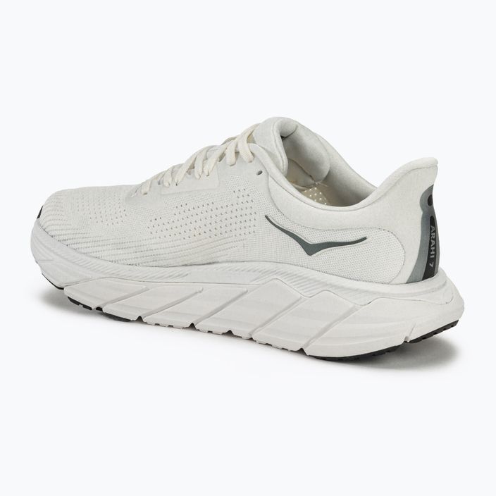 Мъжки обувки за бягане HOKA Arahi 7 blanc de blanc/steel wool 3