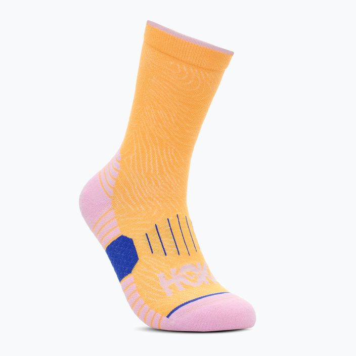 Чорапи за бягане HOKA Crew Run Sock 3 чифта pink twillight/sherbert/dazzling blue 3