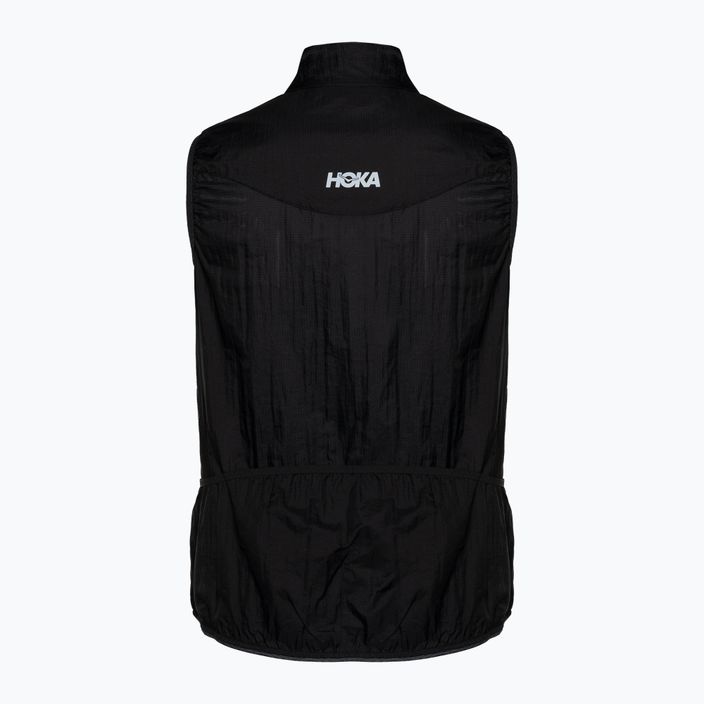 Дамска жилетка за бягане HOKA Skyflow Vest black 2