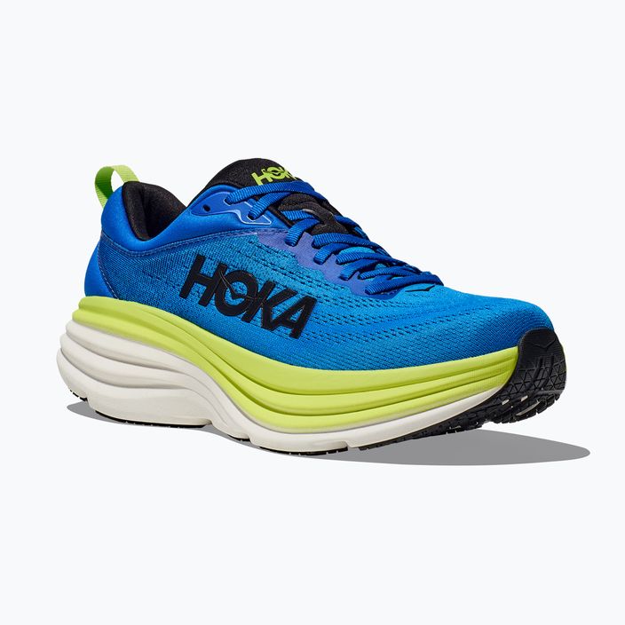 Мъжки обувки за бягане HOKA Bondi 8 electric cobalt/lettuce