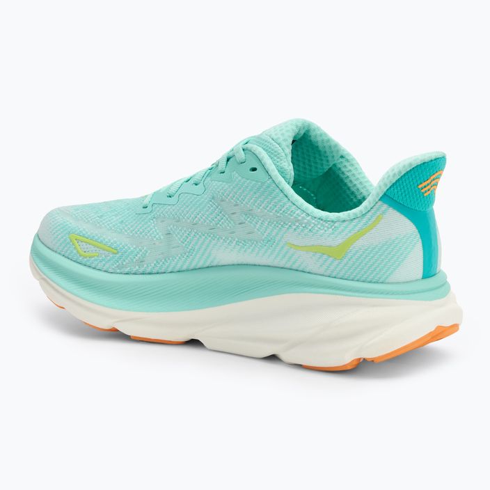 Дамски обувки за бягане HOKA Clifton 9 seafoam/aqua breeze 3