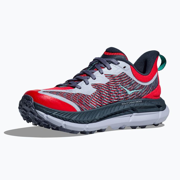 Дамски обувки за бягане HOKA Mafate Speed 4 cerise/stormy skies 2