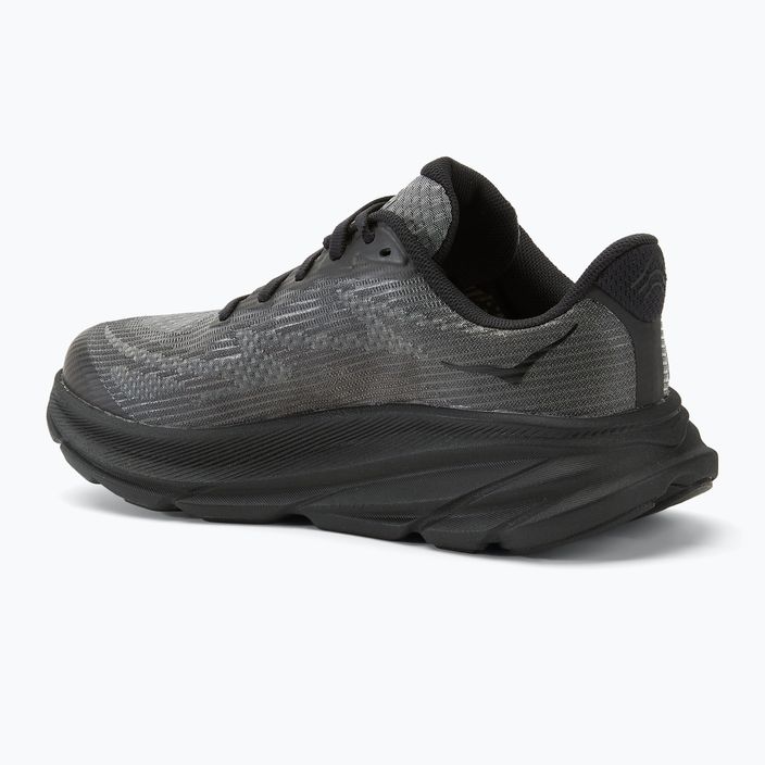 Детски обувки за бягане HOKA Clifton 9 black/carbon black 3