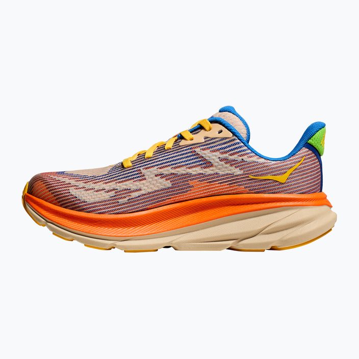 Детски обувки за бягане HOKA Clifton 9 ultramarine/electric tangerine 10