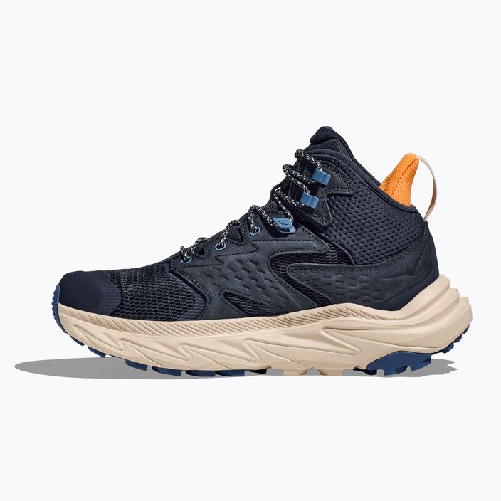 Мъжки туристически обувки HOKA Anacapa 2 Mid GTX varsity navy/овесено мляко 3