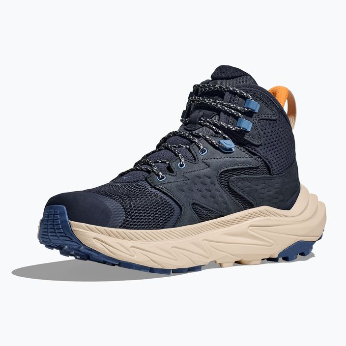 Мъжки туристически обувки HOKA Anacapa 2 Mid GTX varsity navy/овесено мляко 4