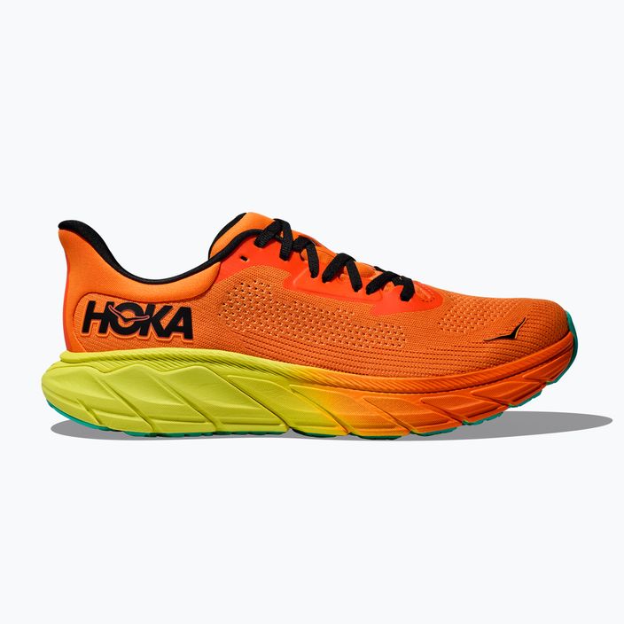 Мъжки обувки за бягане HOKA Arahi 7 electric tangerine/black 2