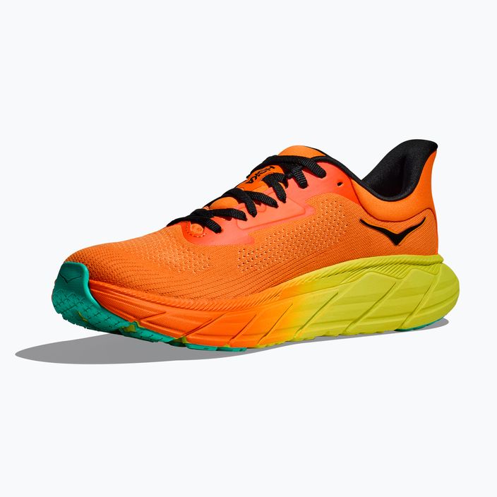 Мъжки обувки за бягане HOKA Arahi 7 electric tangerine/black 5