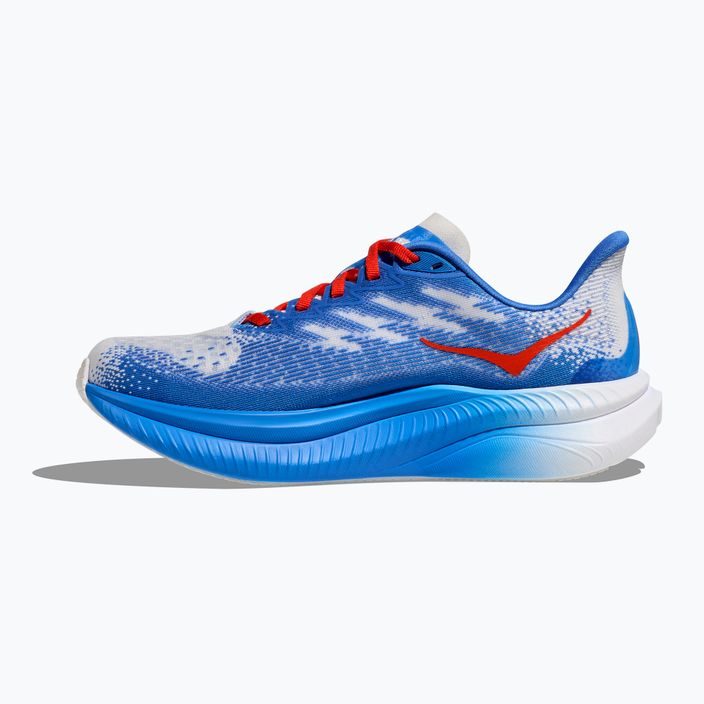 Мъжки обувки за бягане HOKA Mach 6 white/virtual blue 10