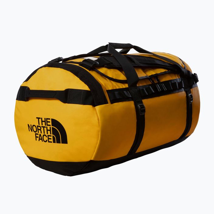 Пътна чанта The North Face Base Camp Duffel L 95 l summit gold/black/npf