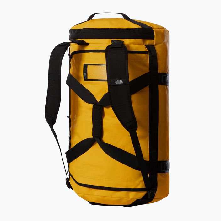 Пътна чанта The North Face Base Camp Duffel L 95 l summit gold/black/npf 2