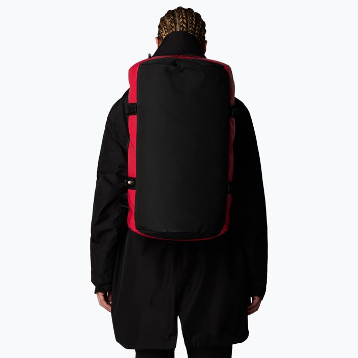 Пътна чанта The North Face Base Camp Duffel S 50 l red/black/npf 6