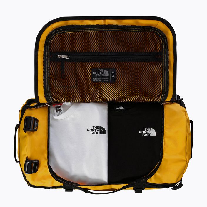 Пътна чанта The North Face Base Camp Duffel S 50 l summit gold/black/npf 4