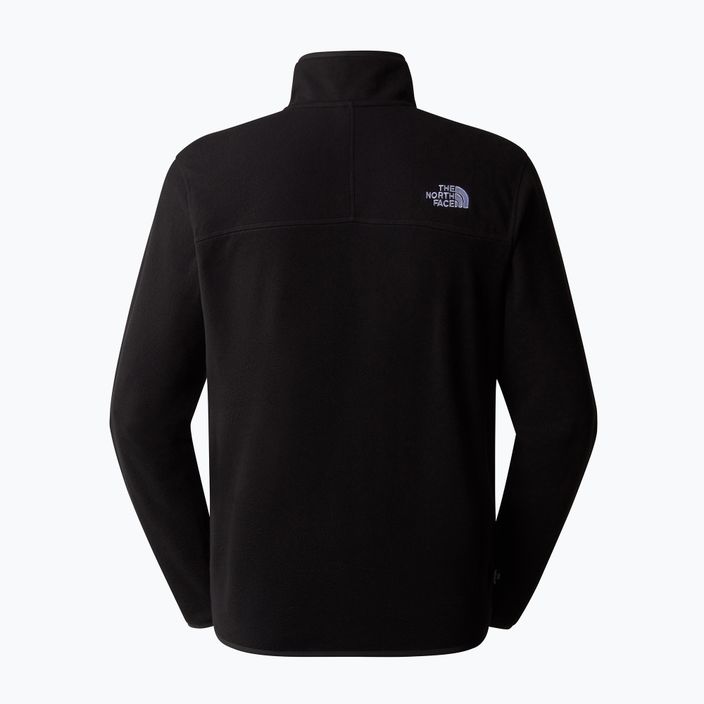 Мъжки суитшърт The North Face 100 Glacier 1/4 Zip Hoodie black/npf 5