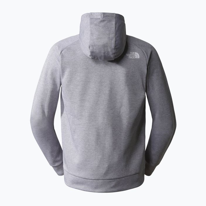 Мъжки суитшърт The North Face Reaxion Fleece light grey heather/ asphalt grey 6