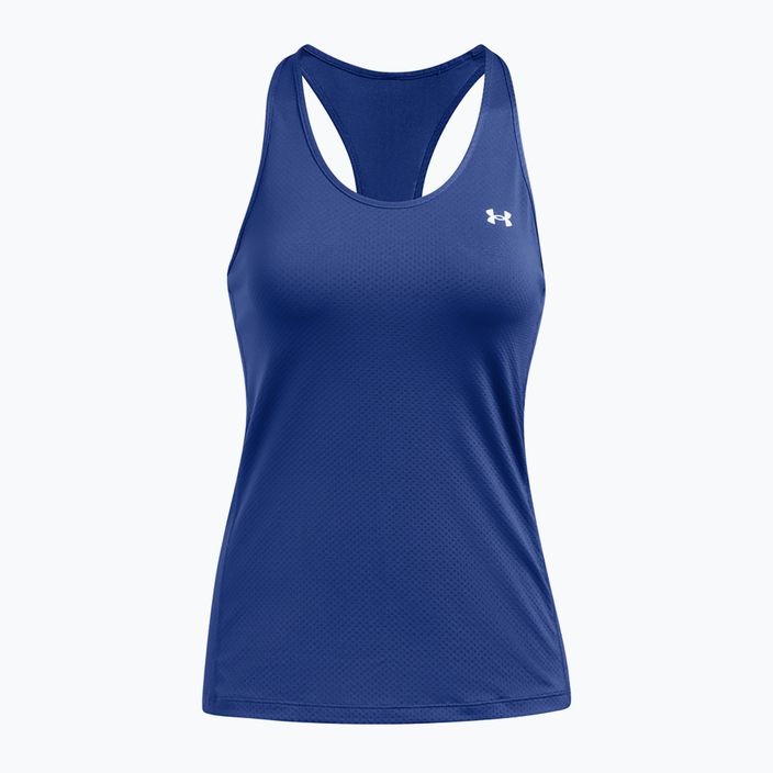 Горнище за тренировка за жени Under Armour HeatGear Armour Racer tech blue/white 3