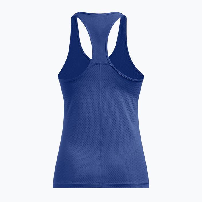 Горнище за тренировка за жени Under Armour HeatGear Armour Racer tech blue/white 4