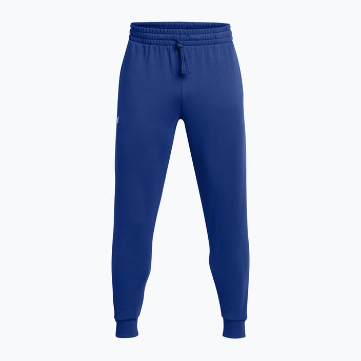 Мъжки панталони Under Armour Rival Fleece Joggers tech blue/white 5