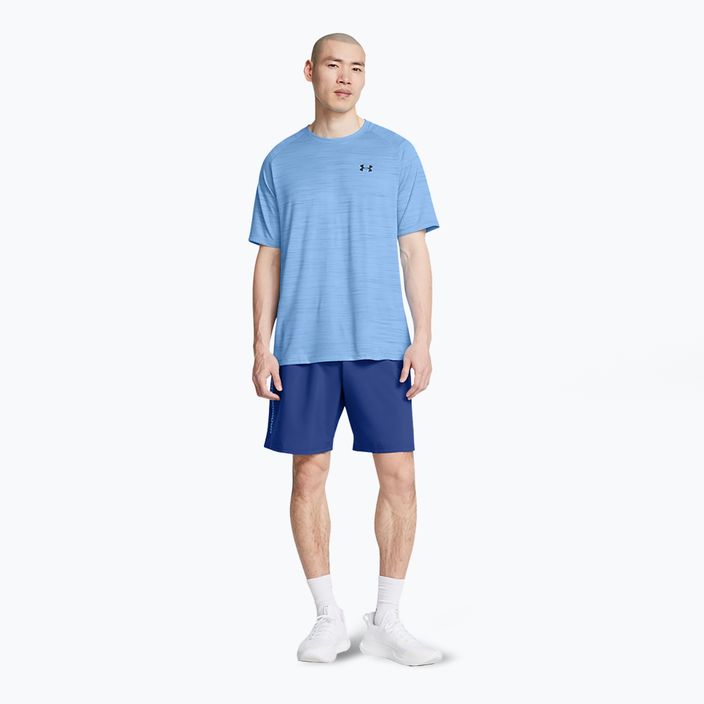 Мъжки шорти за тренировка Under Armour Woven Wordmark tech blue/horizon blue 2