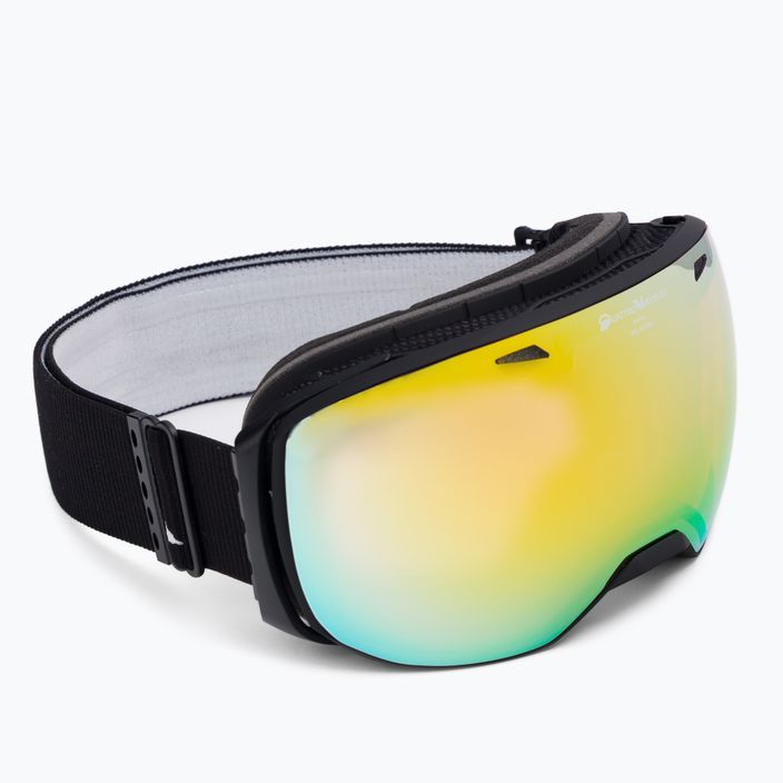 Очила за ски Alpina Big Horn QV black matt/gold sph