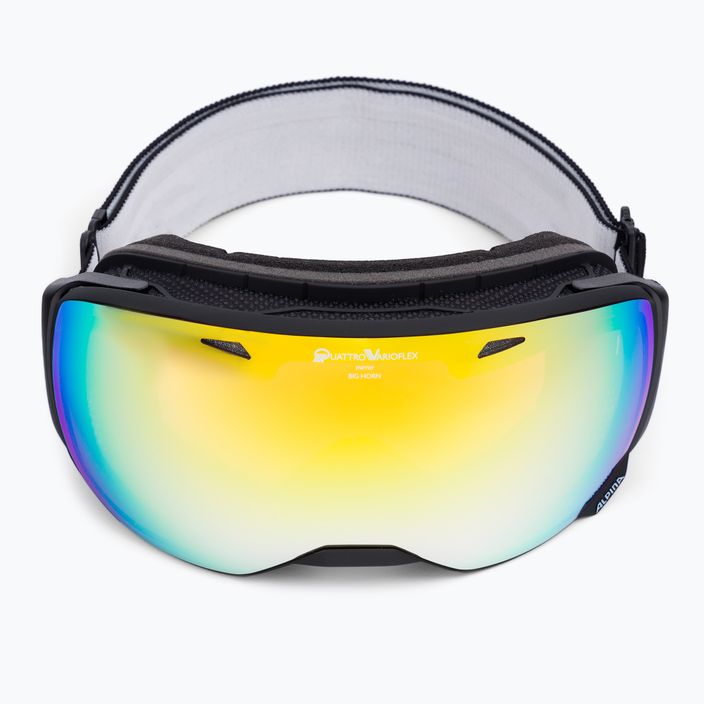 Очила за ски Alpina Big Horn QV black matt/gold sph 2