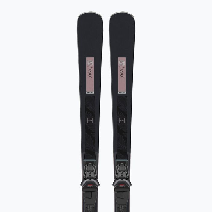 Дамски ски за спускане Salomon S/Max W 10 black + M11 GW L41135000/L4113210010 11