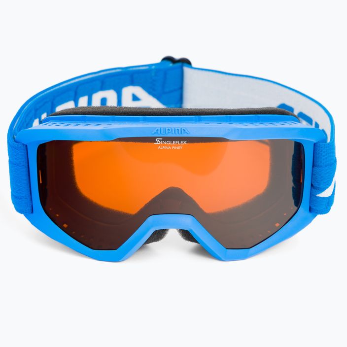 Детски очила за ски Alpina Piney blue matt/orange 2
