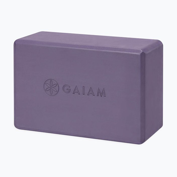 Куб за йога Gaiam лилав 63682 11