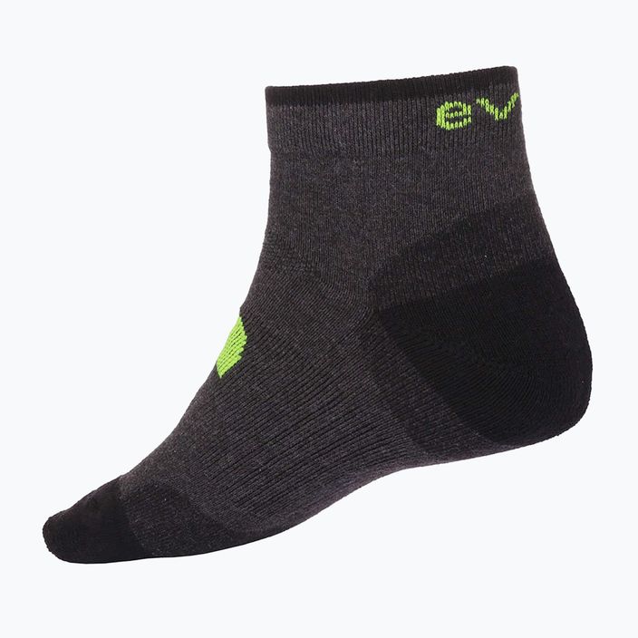 Чорапи за тенис Evoq Trainer графит/черно/жълто 5