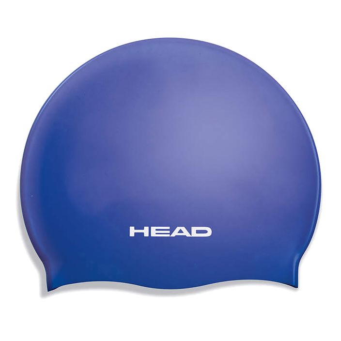 Детска плувна шапка HEAD Silicone Flat RY  синя 455006 2