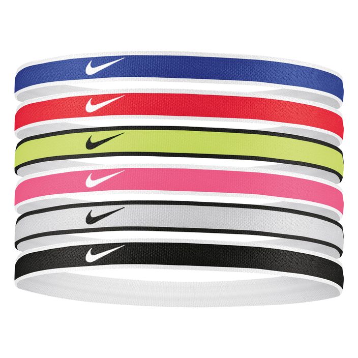 Ленти за глава Nike Tipped Swoosh Sport 2.0 6 бр. цвят N1002021-655 2