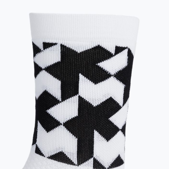 ASSOS Монограмни чорапи за колоездене бели P13.60.695.57 4