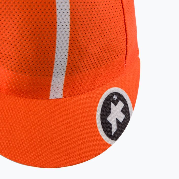 ASSOS Оранжева шапка за велосипед P13.70.755.3E 4