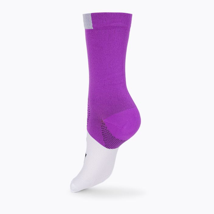 ASSOS GT C2 чорапи за колоездене лилаво и бяло P13.60.700.4B 2