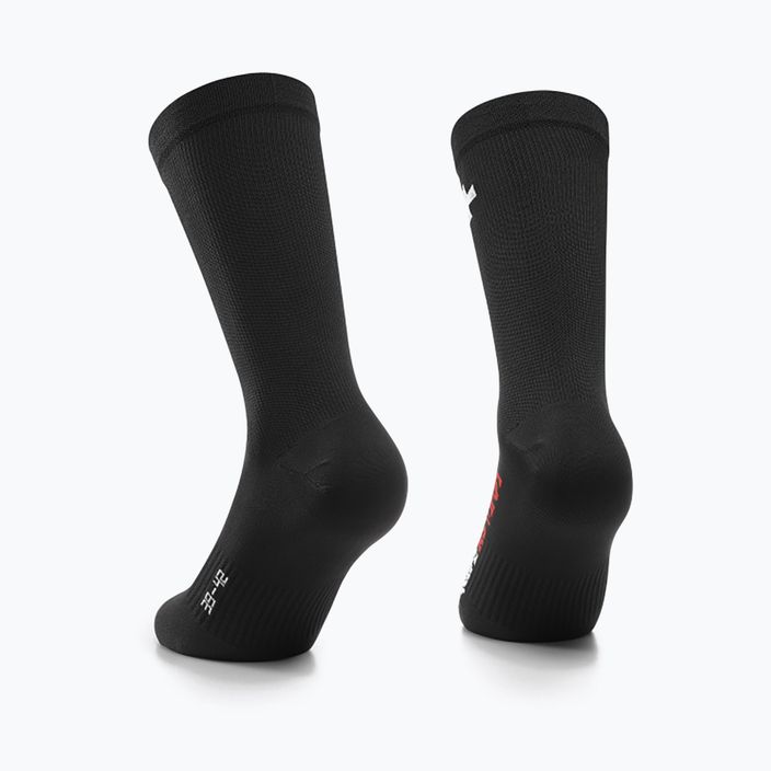ASSOS RS Targa чорапи за колоездене черни P13.60.715.10 5