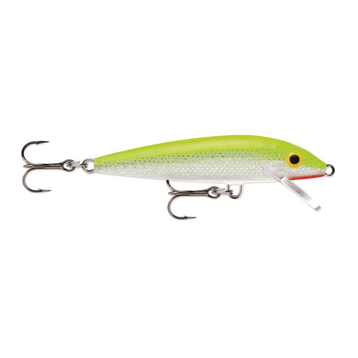 Воблер Rapala Original Floater silver fluorescent chartreuse 2