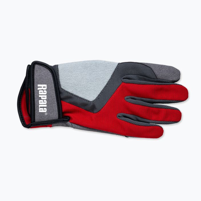 Риболовни ръкавици Rapala червени Perf Gloves RA6800702 6