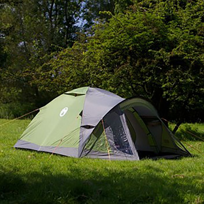 Палатка за къмпинг Coleman Darwin 3+ за 3 човека зелена 2000038488 3
