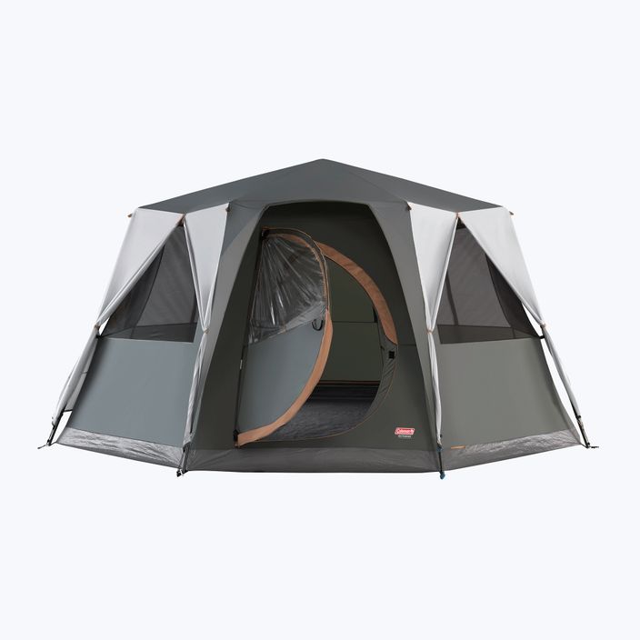 Coleman Octagon 8 Нова палатка за къмпинг за 8 души сива 2176828 2
