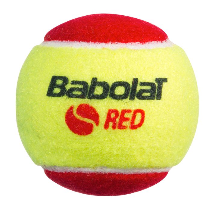 BABOLAT Червени топки за тенис от филц 3 бр. червени 501036 2
