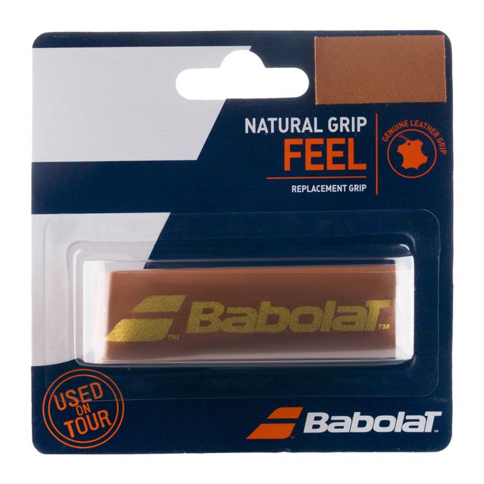Кафяв калъф за тенис ракета BABOLAT Natural Grip X1 670063 2