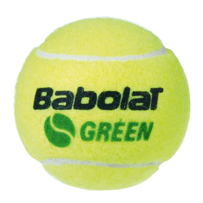 Топки за тенис BABOLAT Green 3 бр. жълти 501066 2