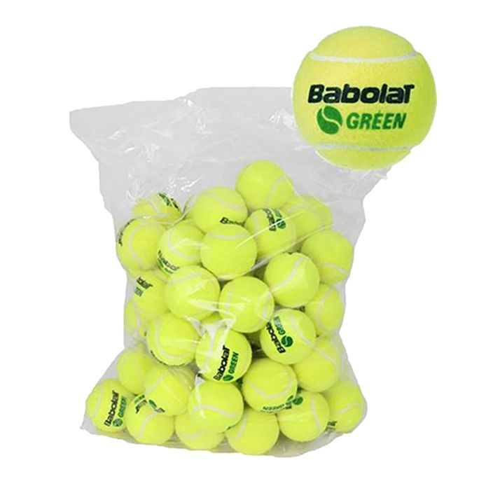 Топчета за тенис Babolat Green Bag 72 бр. жълти 2