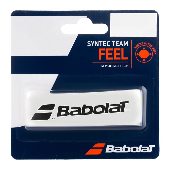Обвивка за тенис ракета BABOLAT Syntec Team Grip X1 White 670065 2