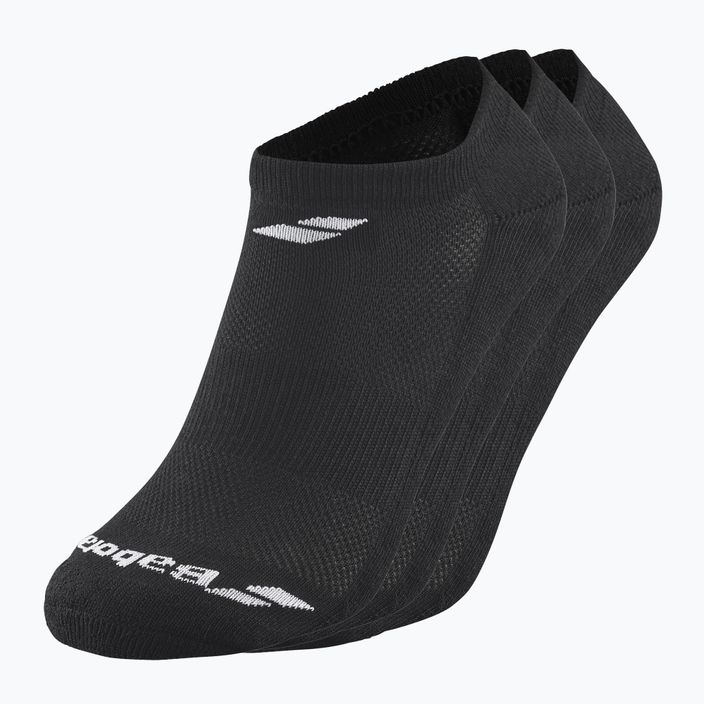 Babolat Invisible чорапи 3 чифта черни/черни 2